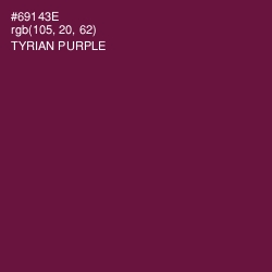 #69143E - Tyrian Purple Color Image