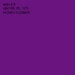 #69147F - Honey Flower Color Image