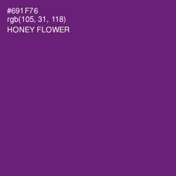 #691F76 - Honey Flower Color Image