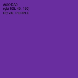 #692DA0 - Royal Purple Color Image