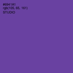 #6941A1 - Studio Color Image