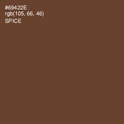 #69422E - Spice Color Image