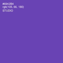 #6942B4 - Studio Color Image