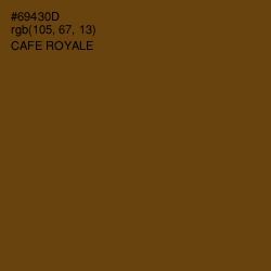 #69430D - Cafe Royale Color Image