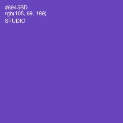 #6945BD - Studio Color Image