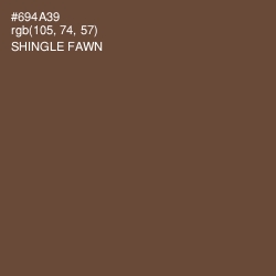 #694A39 - Shingle Fawn Color Image