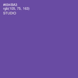 #694BA3 - Studio Color Image