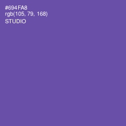 #694FA8 - Studio Color Image