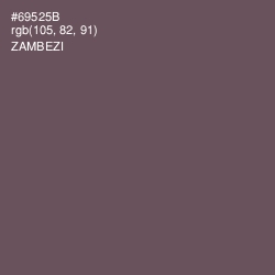 #69525B - Zambezi Color Image