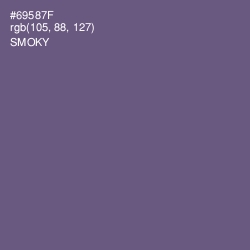 #69587F - Smoky Color Image