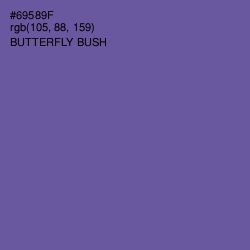 #69589F - Butterfly Bush Color Image