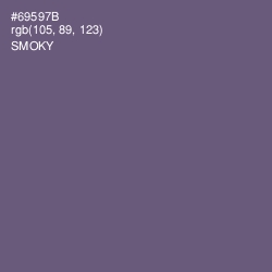 #69597B - Smoky Color Image