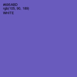 #695ABD - Blue Violet Color Image