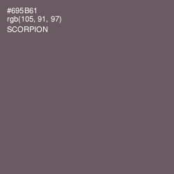 #695B61 - Scorpion Color Image