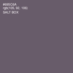 #695C6A - Salt Box Color Image