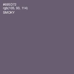 #695D72 - Smoky Color Image