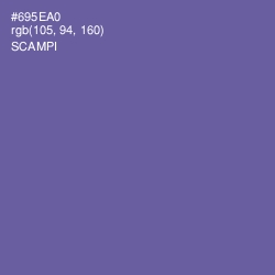 #695EA0 - Scampi Color Image