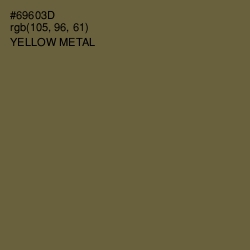 #69603D - Yellow Metal Color Image