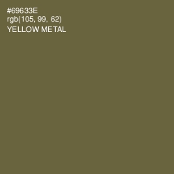 #69633E - Yellow Metal Color Image