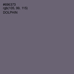 #696373 - Dolphin Color Image