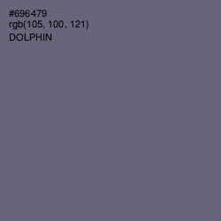 #696479 - Dolphin Color Image