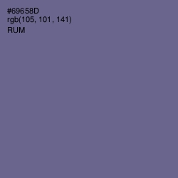 #69658D - Rum Color Image