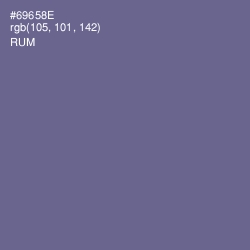 #69658E - Rum Color Image