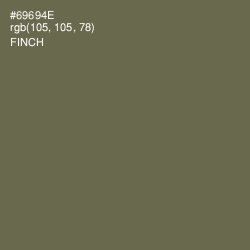 #69694E - Finch Color Image