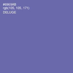 #6969AB - Deluge Color Image