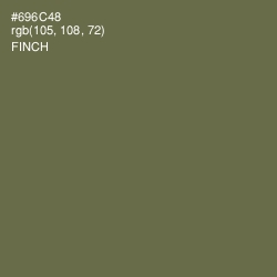 #696C48 - Finch Color Image