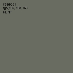 #696C61 - Flint Color Image