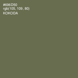 #696D50 - Kokoda Color Image