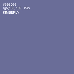 #696D98 - Kimberly Color Image