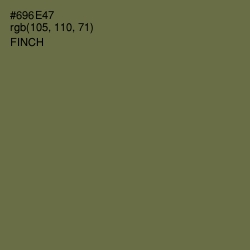 #696E47 - Finch Color Image