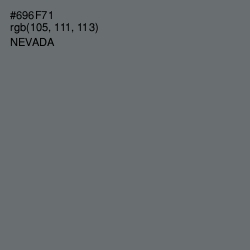 #696F71 - Nevada Color Image