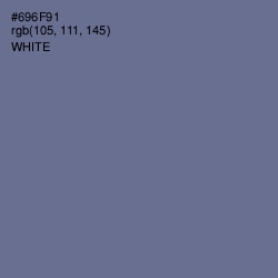 #696F91 - Storm Gray Color Image