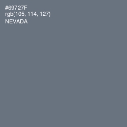 #69727F - Nevada Color Image