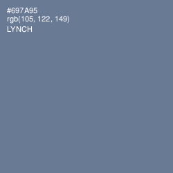 #697A95 - Lynch Color Image