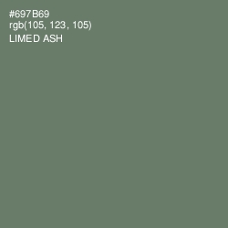 #697B69 - Limed Ash Color Image