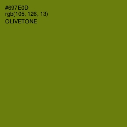 #697E0D - Olivetone Color Image