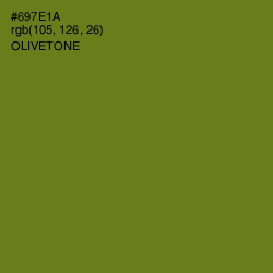 #697E1A - Olivetone Color Image