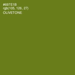 #697E1B - Olivetone Color Image