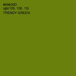 #69800D - Trendy Green Color Image