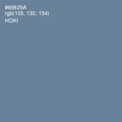 #69829A - Hoki Color Image