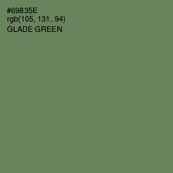 #69835E - Glade Green Color Image