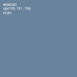 #69839C - Hoki Color Image