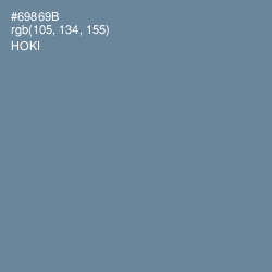 #69869B - Hoki Color Image