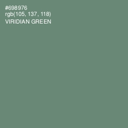 #698976 - Viridian Green Color Image