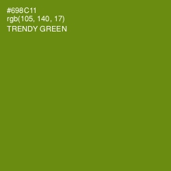 #698C11 - Trendy Green Color Image