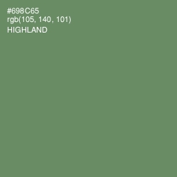 #698C65 - Highland Color Image